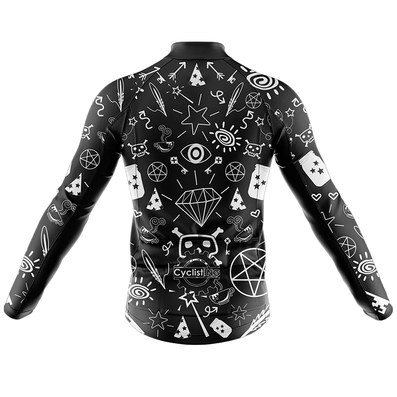 Maglia da ciclismo a maniche lunghe incantata