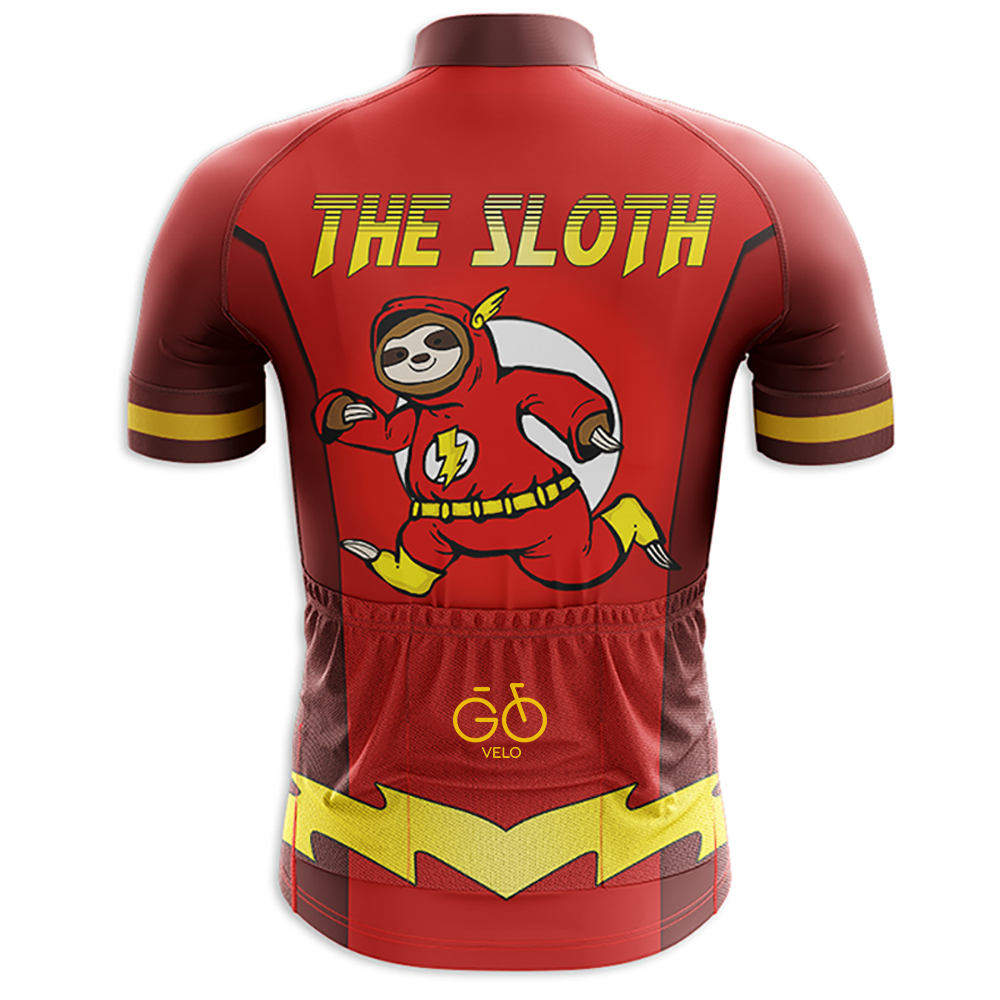 sloth bike jersey