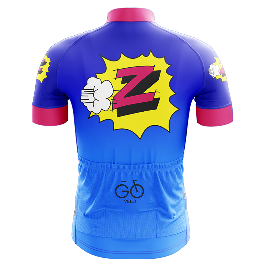 Z Vetements Enfants Retro Cycling Jersey Short Sleeve GoVelo