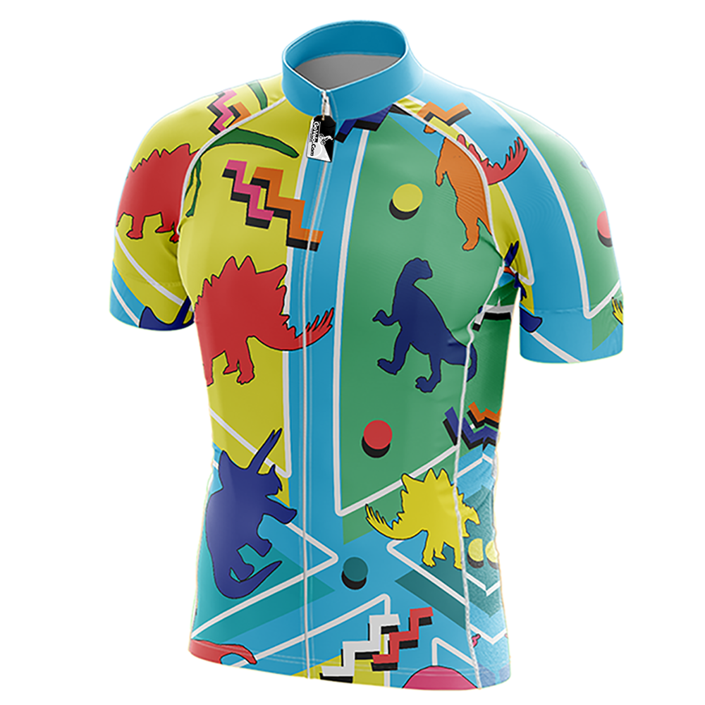 Dinosaur cycling jersey sales