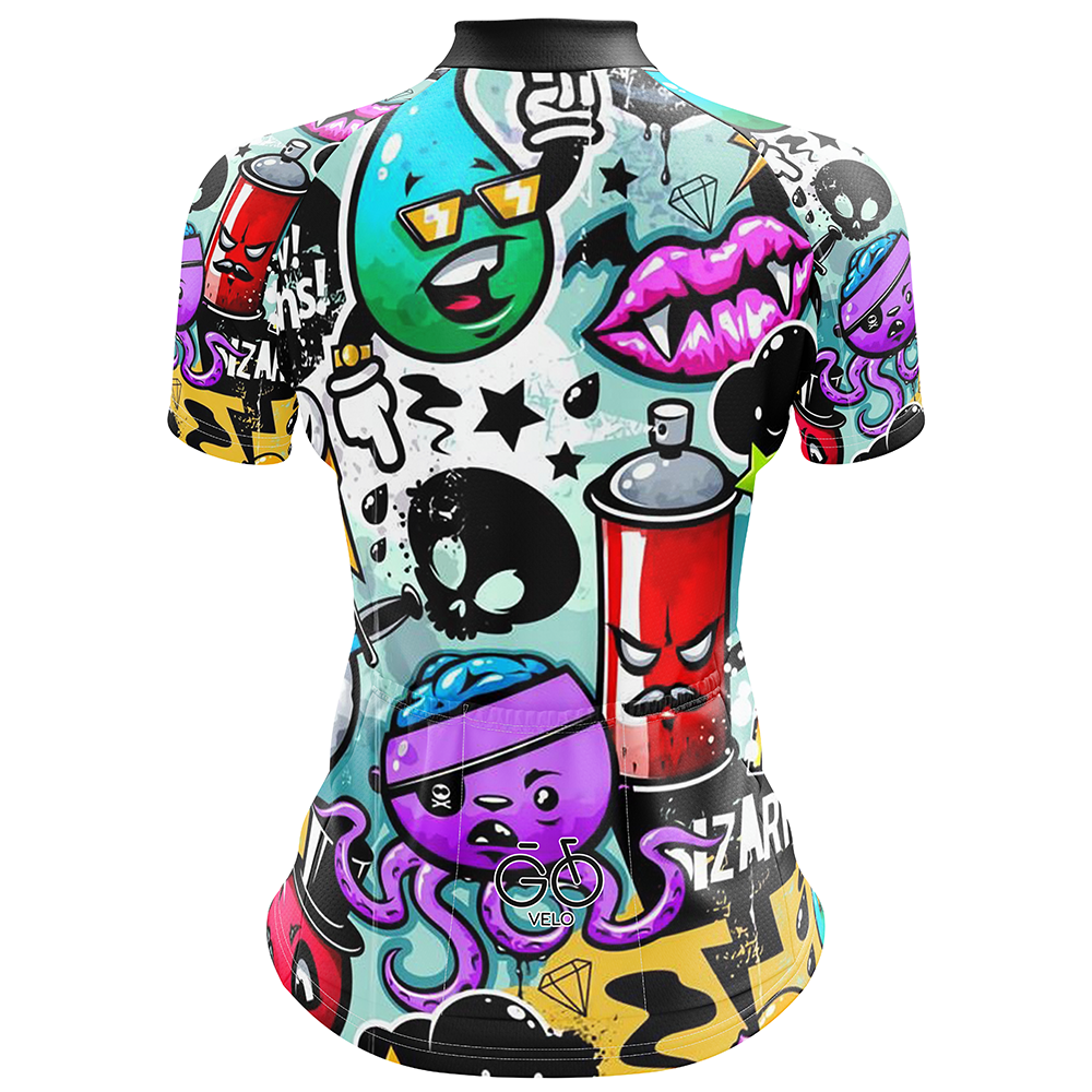 Maglia da ciclismo a maniche corte in grafite