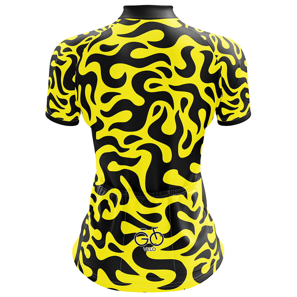 Lines Short Sleeve Cycling Jersey