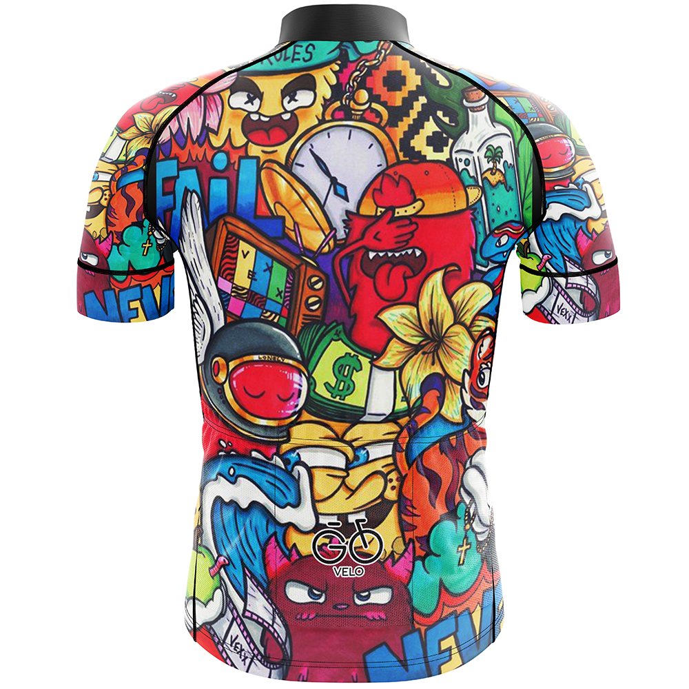 Coolest Short Sleeve Cycling Jersey GoVelo Clothing UK
