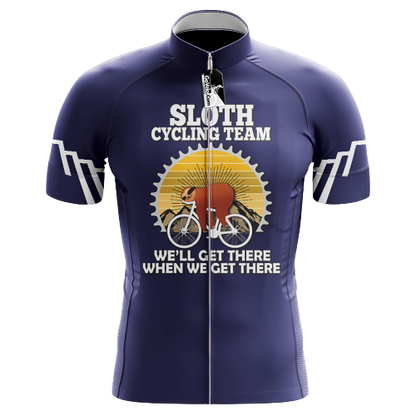 Sloth Short Sleeve Cycling Jersey Kit