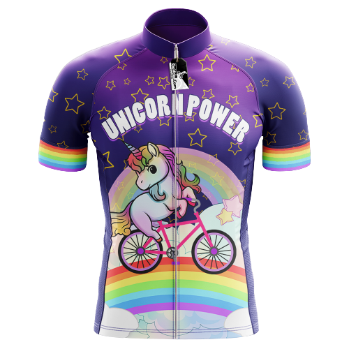 Unicorn Power Short Sleeve Cycling Jersey Kit