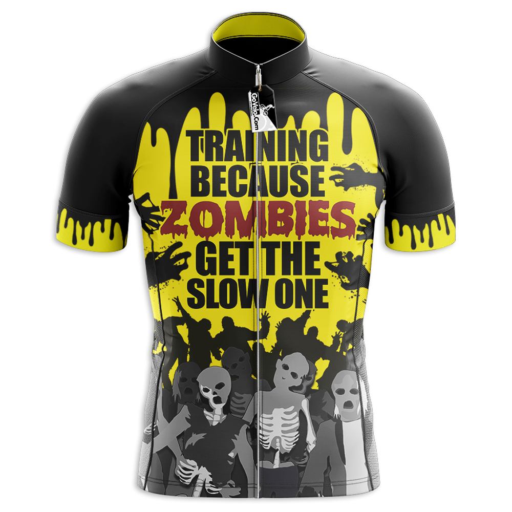 Slow Zombie Cycling Jersey Short Sleeve Kit