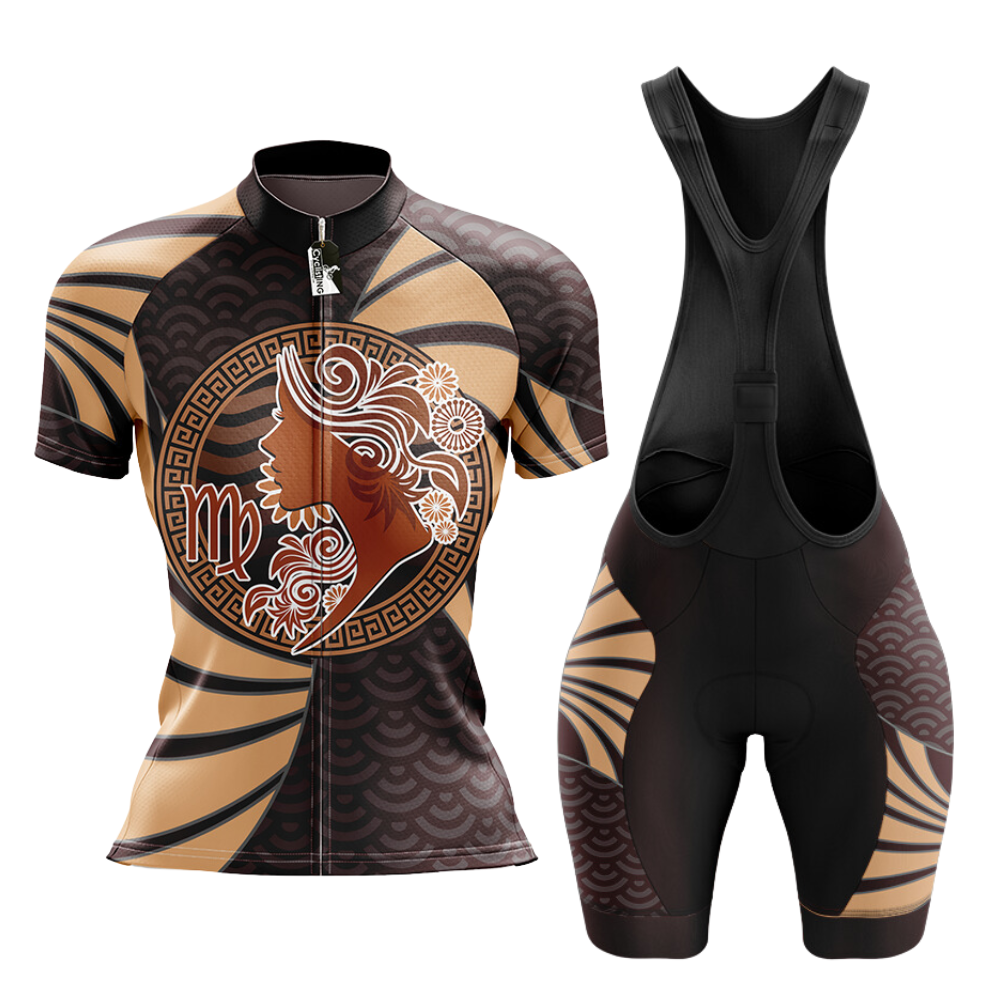 Virgo Zodiac Cycling Jersey Short Sleeve Kit