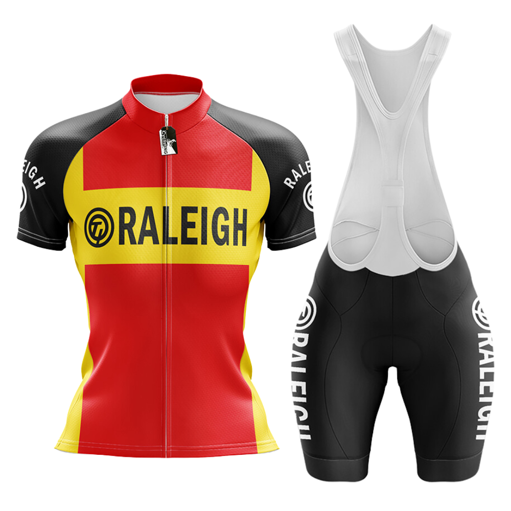 Ti Raleigh Retro Cycling Jersey Short Sleeve Kit