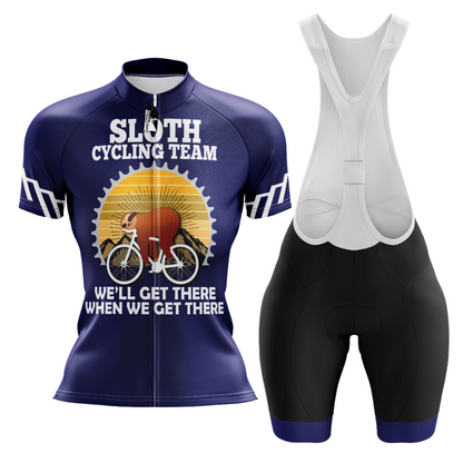 Sloth Short Sleeve Cycling Jersey Kit