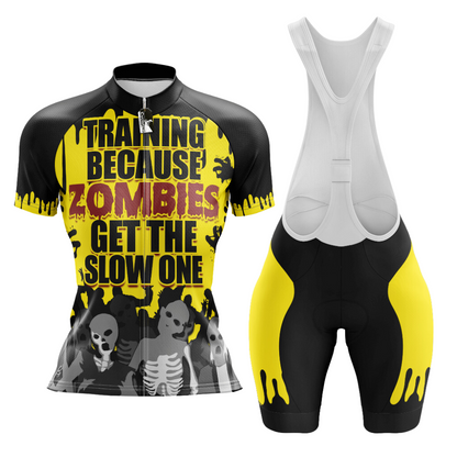 Slow Zombie Cycling Jersey Short Sleeve Kit