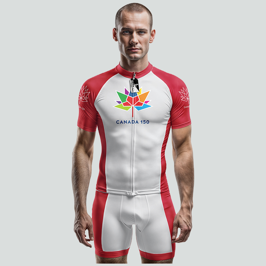 Canada 150 Kurzarm-Radtrikot