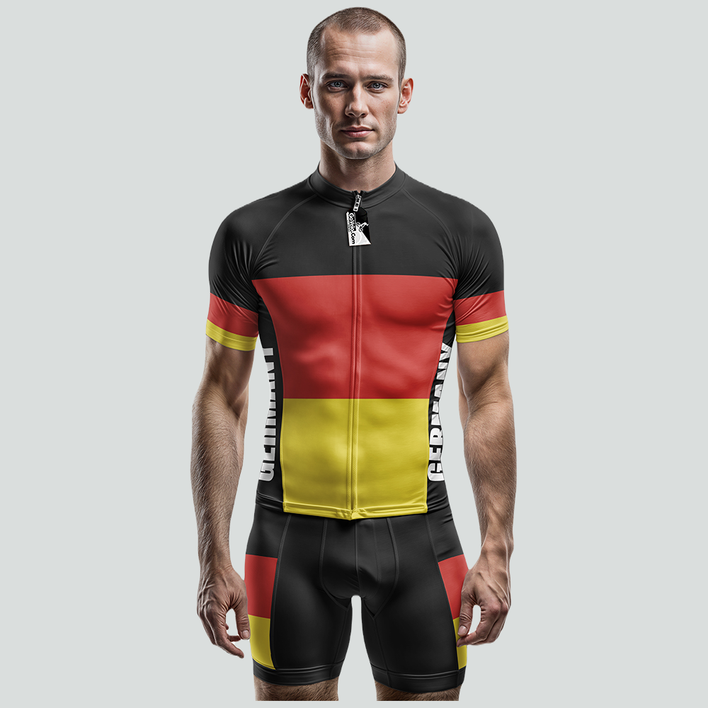 Deutschland Short Sleeve Cycling Jersey