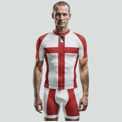 England Short Sleeve Cycling Jersey