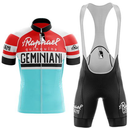 Retro St Raphael Quinquina Geminiani Cycling Jersey Short Sleeve