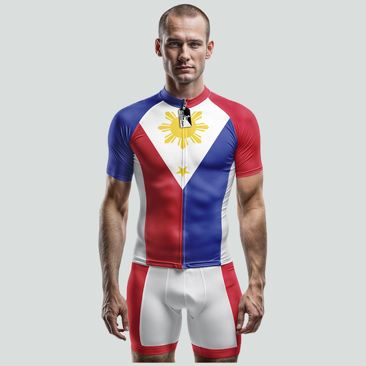 Philippines Short Sleeve Cycling Jersey