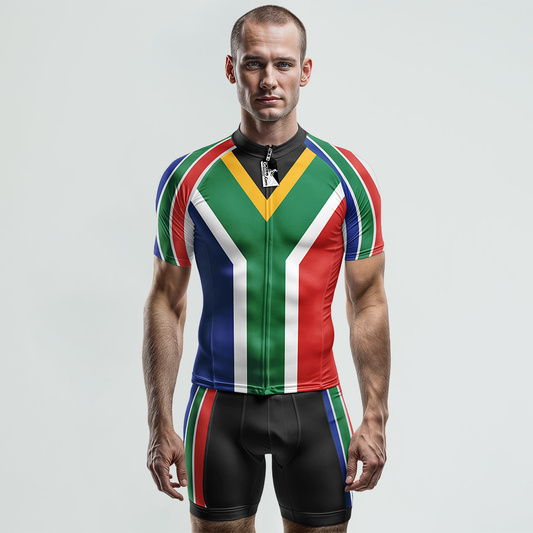 South Africa Short Sleeve Cycling Jersey