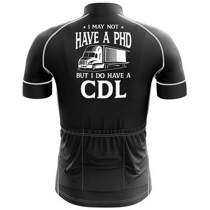 CDL Truck Driver Short Sleeve Cycling Jersey