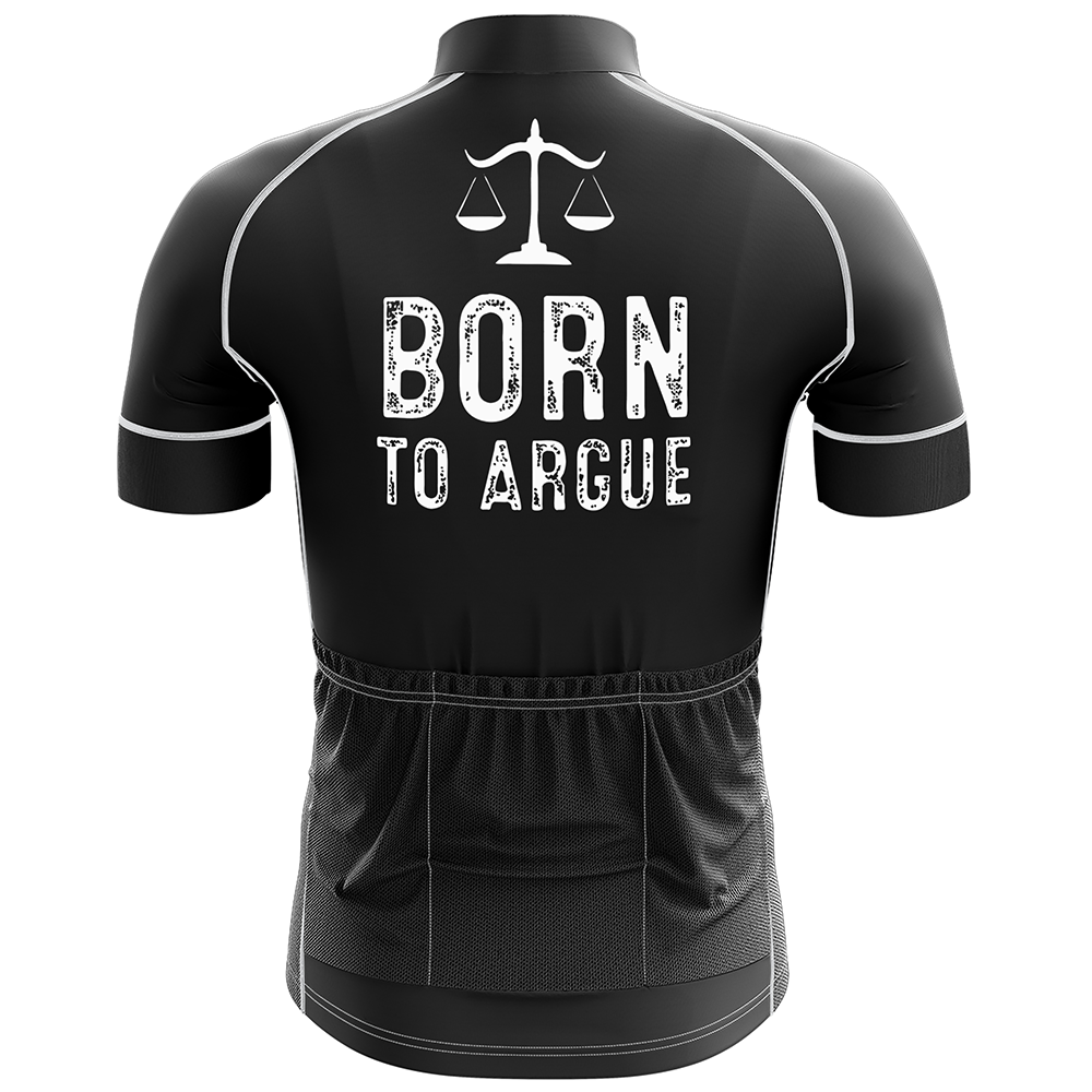 Born To Argue Short Sleeve Cycling Jersey