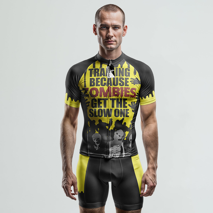 Slow Zombie Cycling Jersey Short Sleeve