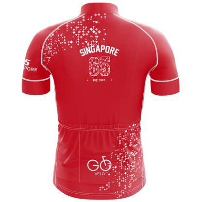 Run For Singapore Short Sleeve Cycling Jersey