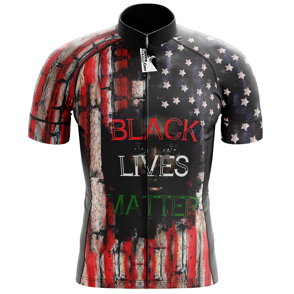 Black Lives Matter Cycling Jersey GoVelo Clothing UK