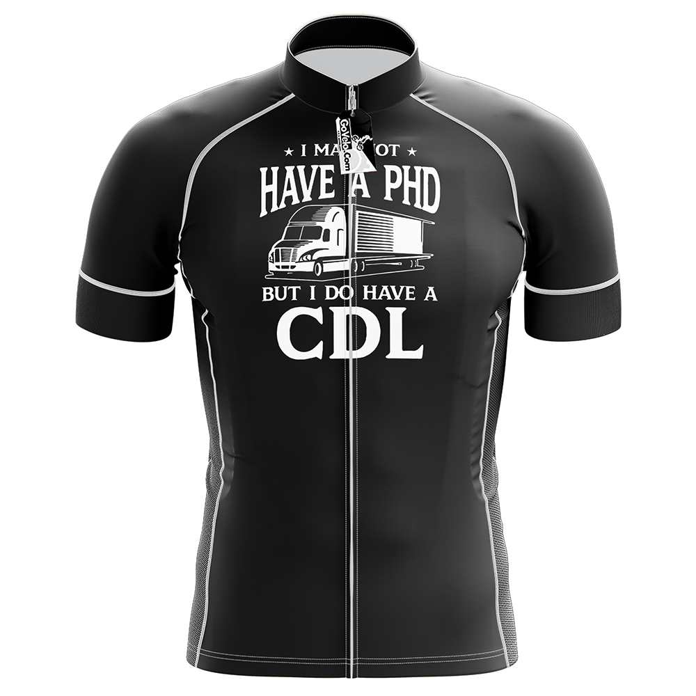 CDL Truck Driver Short Sleeve Cycling Jersey