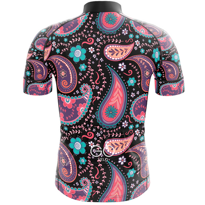 Floral Short Sleeve Cycling Jersey