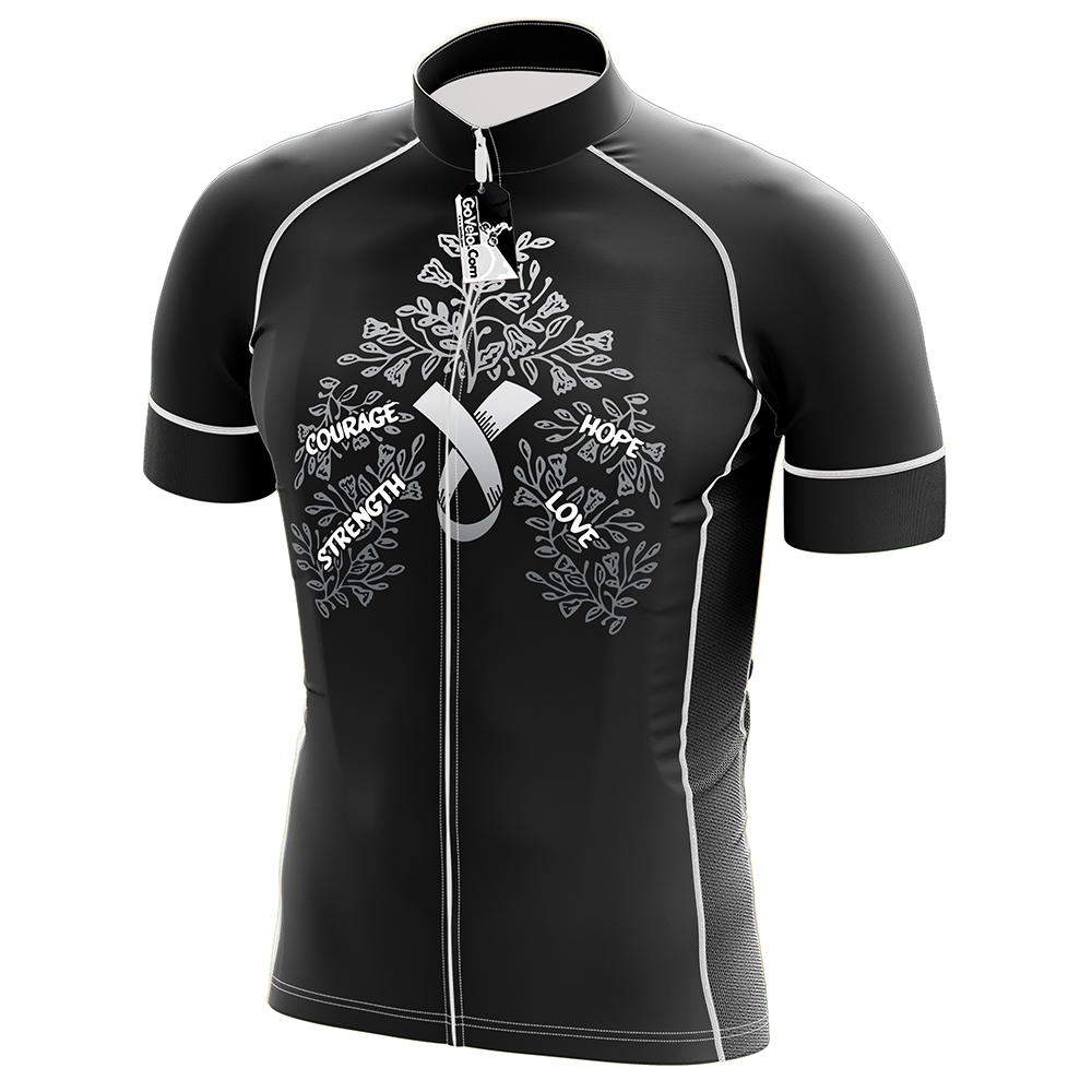 Hope, Love, Courage, & Strength Short Sleeve Cycling Jersey