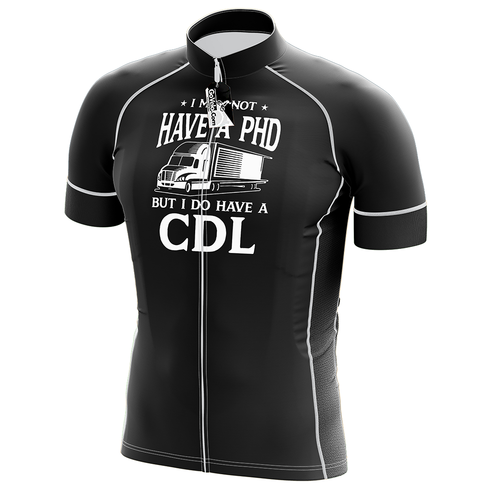 CDL Truck Driver Short Sleeve Cycling Jersey