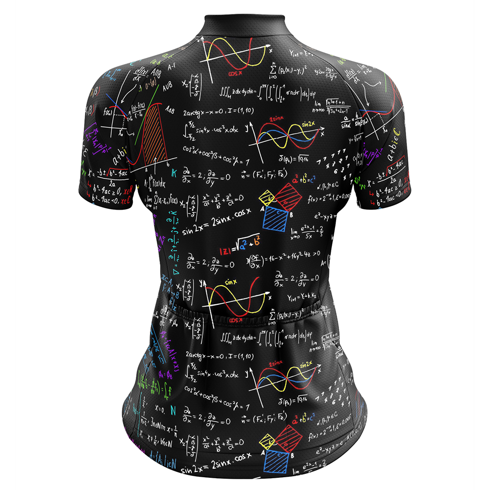 Math Equation Sleeve Cycling Jersey