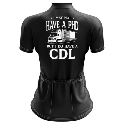 CDL Truck Driver Short Sleeve Cycling Jersey