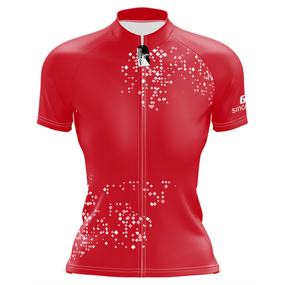 Run For Singapore Short Sleeve Cycling Jersey