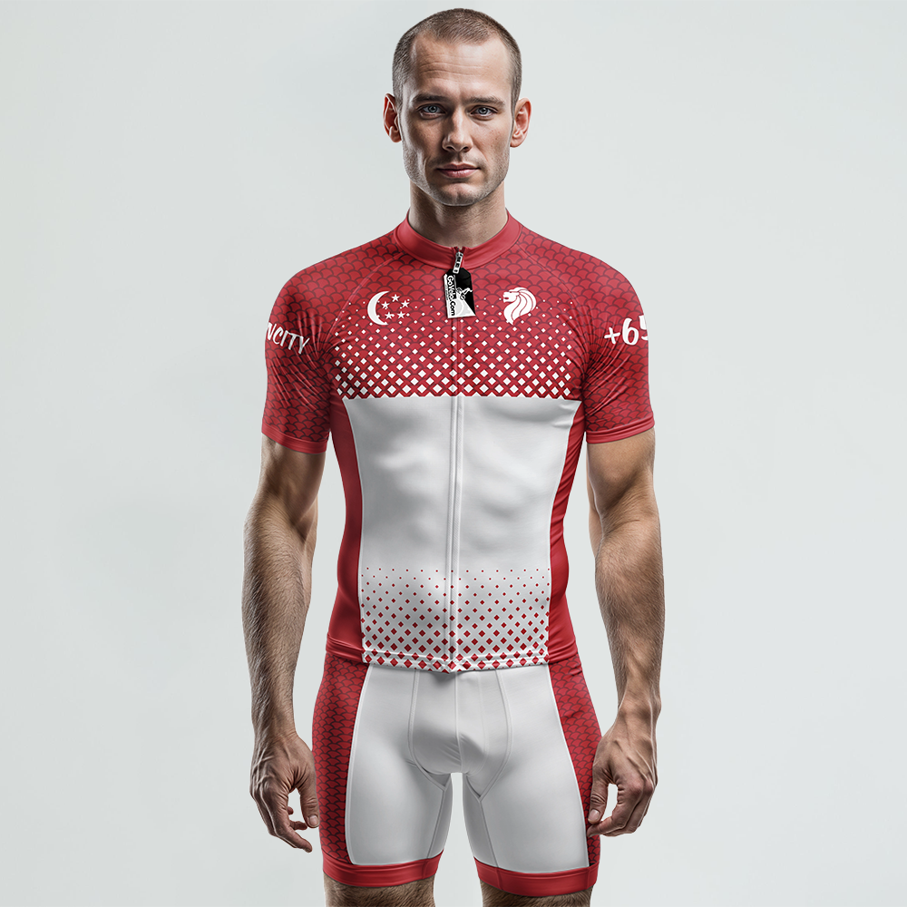 Singapore Cycling Jersey Short Sleeve