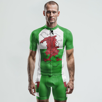 Wales Short Sleeve Cycling Jersey