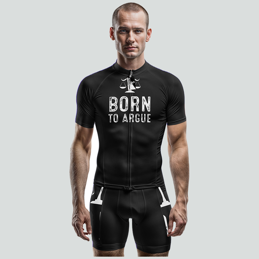 Born To Argue Short Sleeve Cycling Jersey