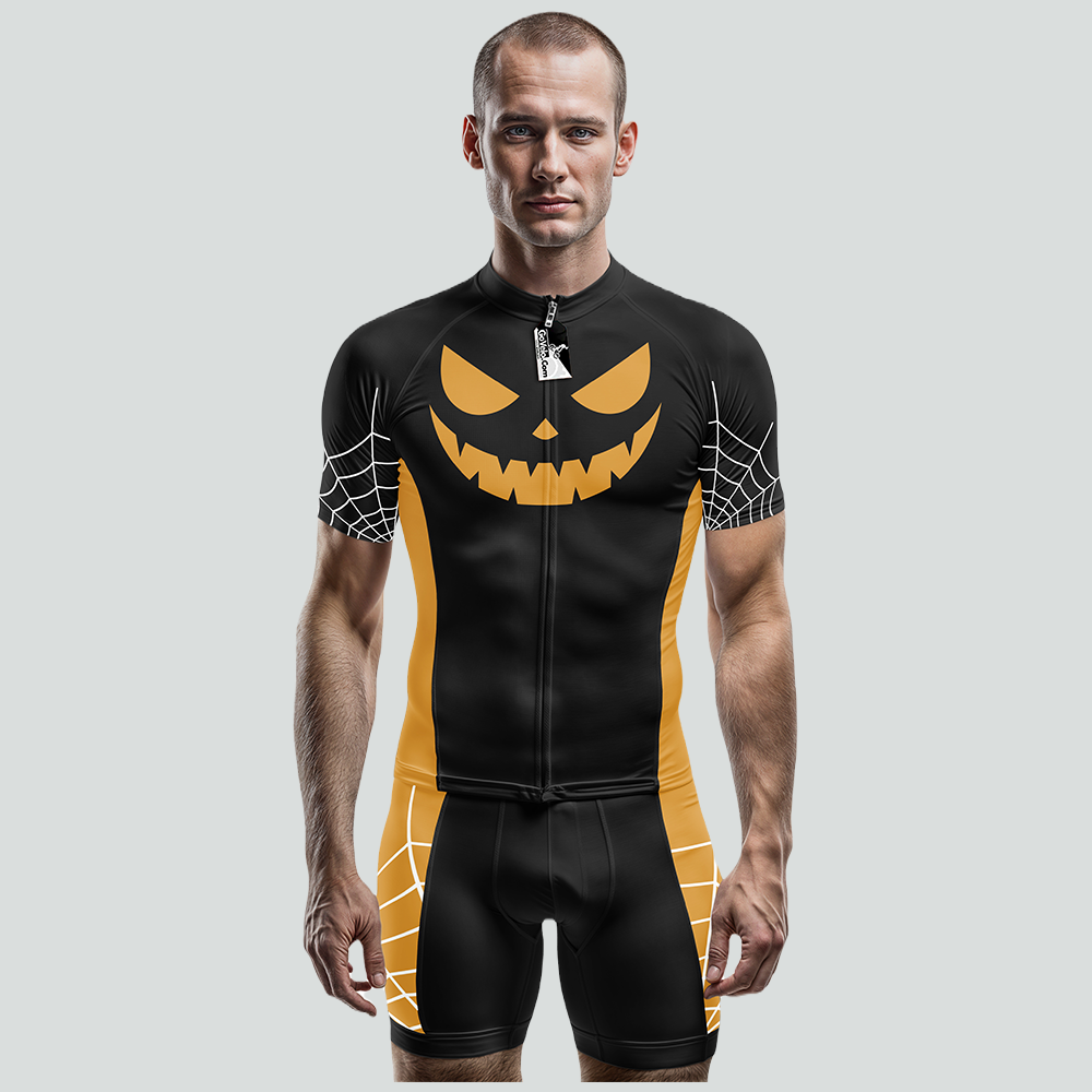 Halloween Cycling Jersey Short Sleeve