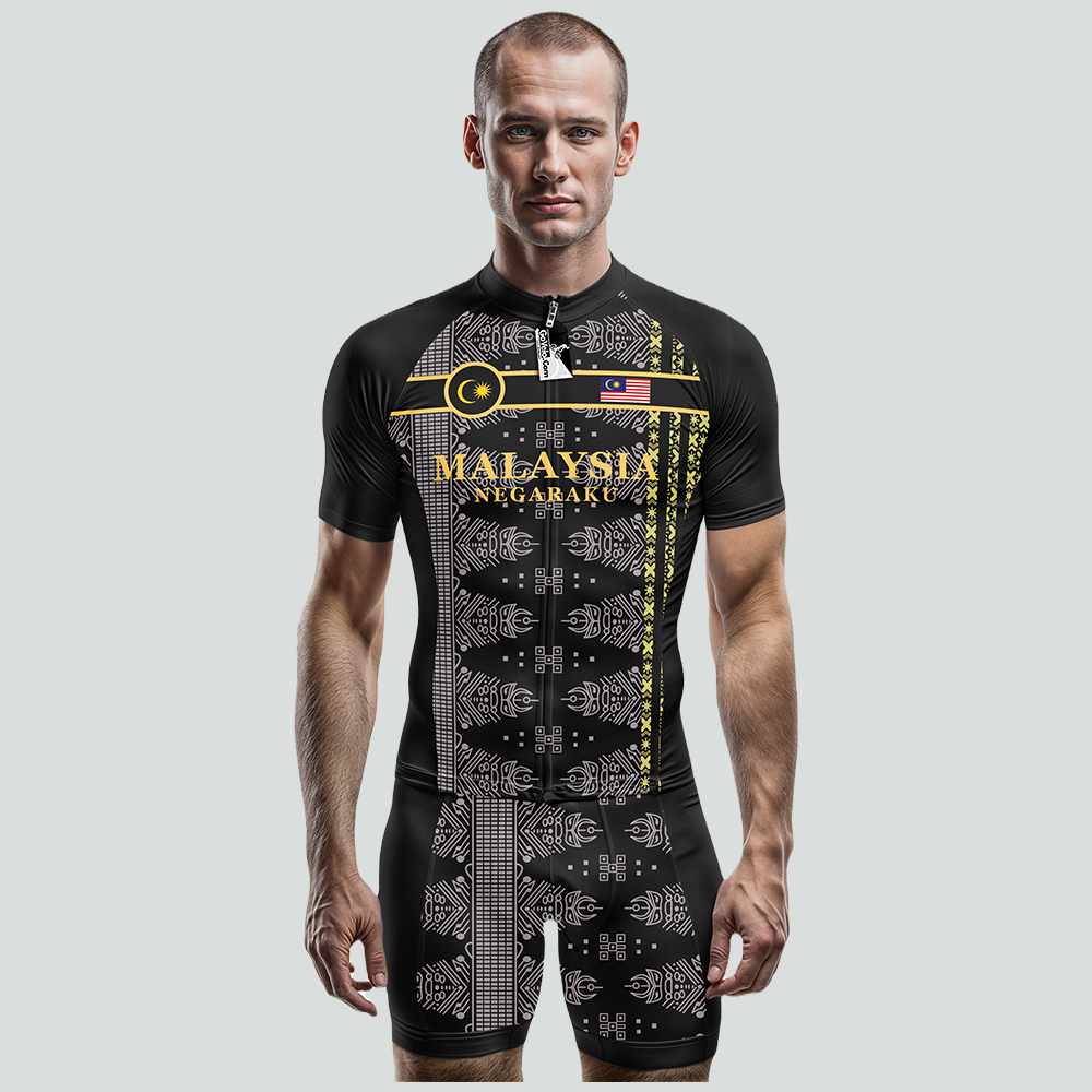 Malaysia Short Sleeve Cycling Jersey