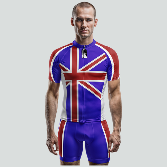 The UK Short Sleeve Cycling Jersey