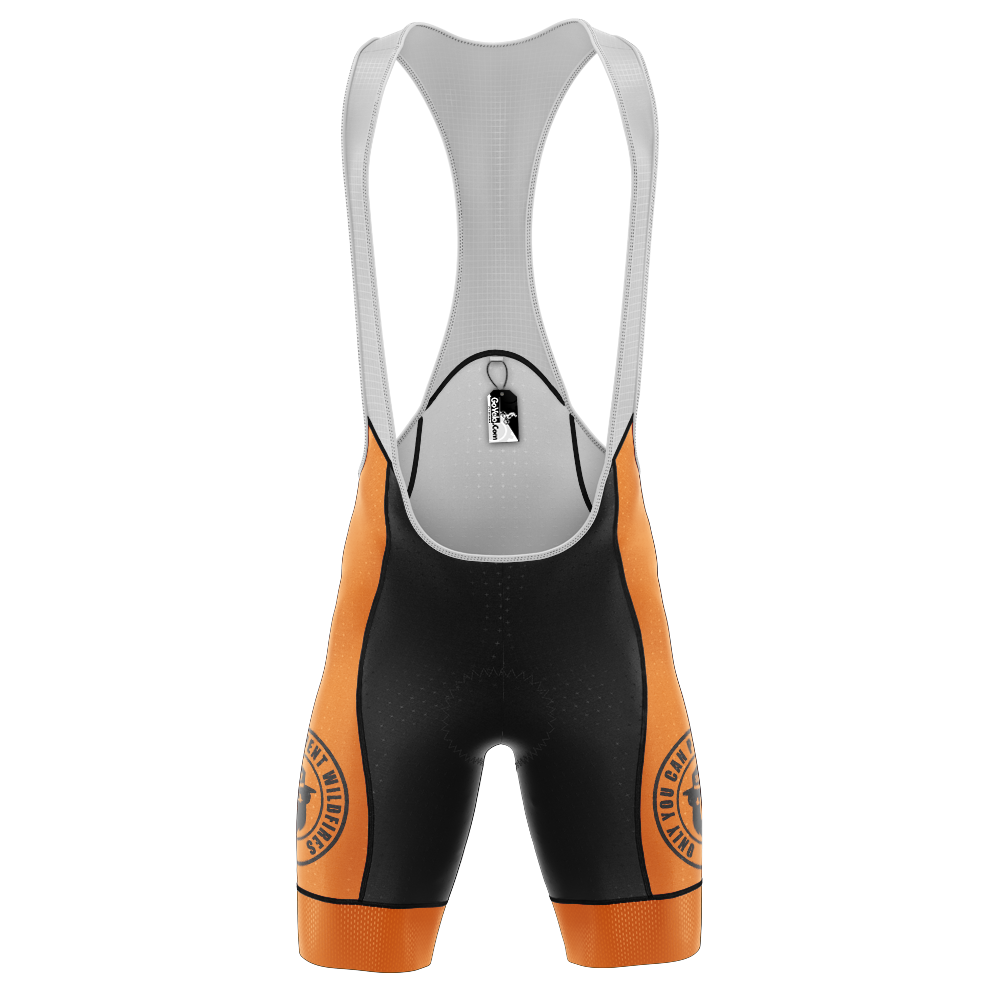 Retro Smokey Bear Cycling Bib Short