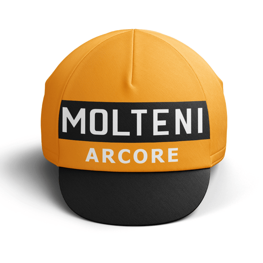 Cappellino da ciclismo retrò Molteni Arcore Vintage