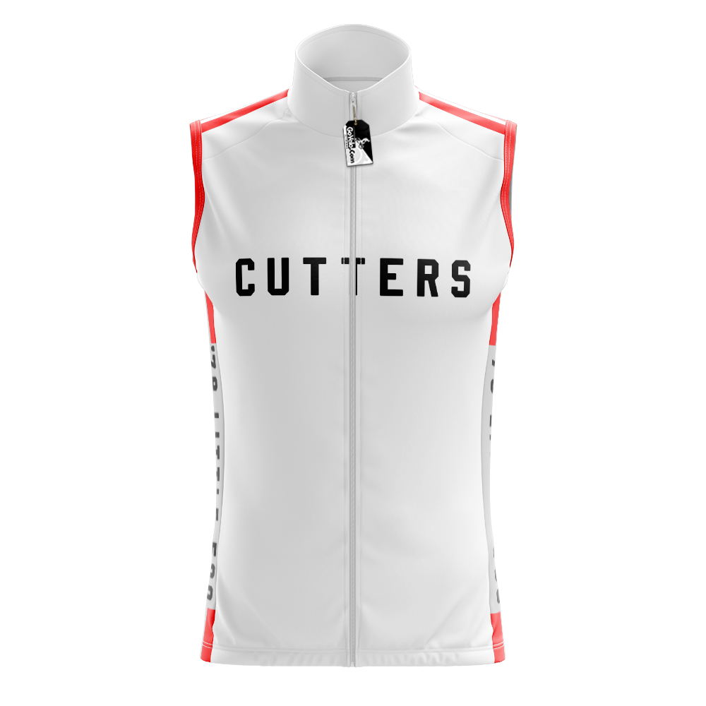 Maglia da ciclismo senza maniche retrò Cutters