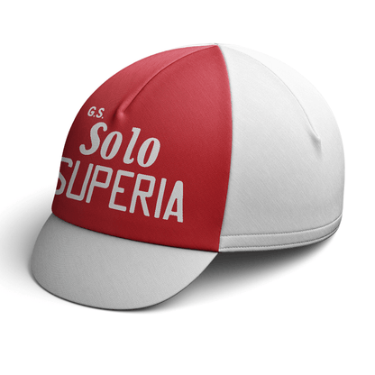 Cappellino da ciclismo vintage Retro Solo Superia