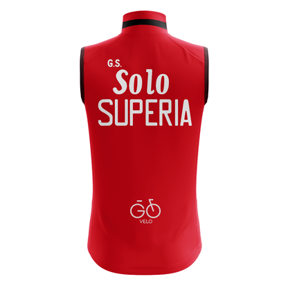 Retro Solo Superia Vintage Sleeveless Cycling Jersey