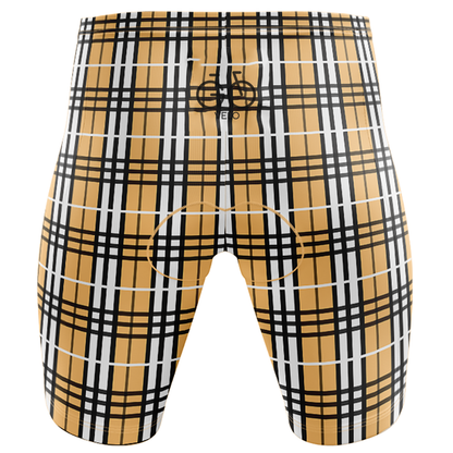 Plaid Cycling Short