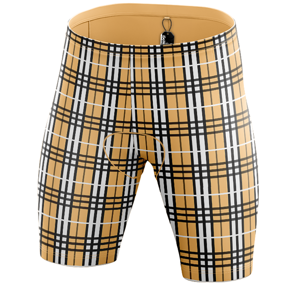 Plaid Cycling Short