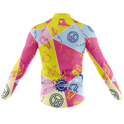 Maglia da ciclismo a manica lunga Pop Culture