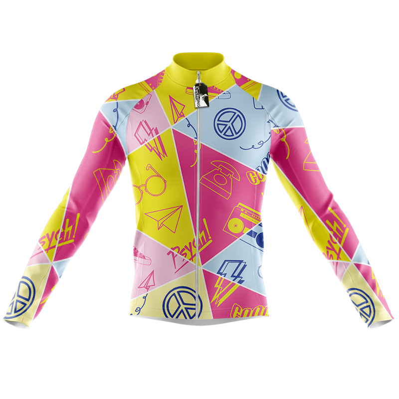 Maglia da ciclismo a manica lunga Pop Culture