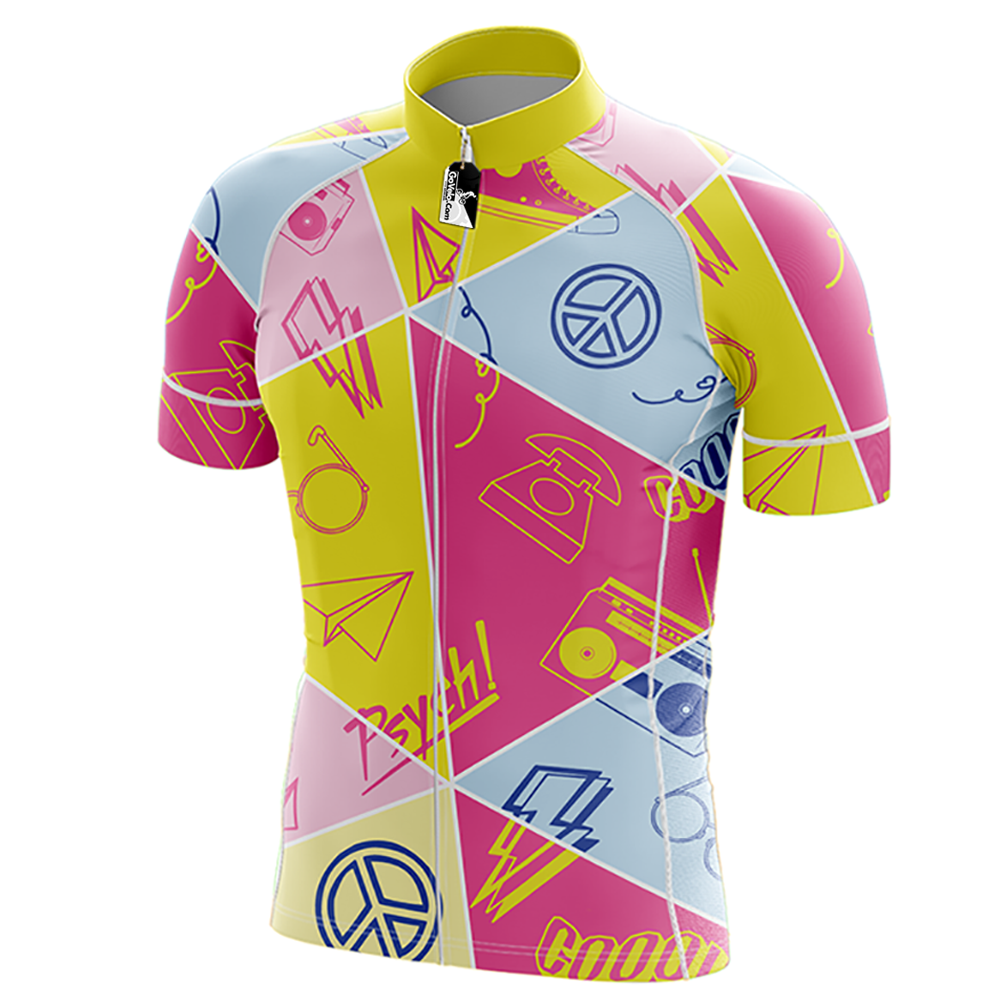 Pop Culture Short Sleeve Cycling Jersey