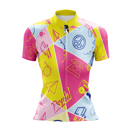 Pop Culture Short Sleeve Cycling Jersey