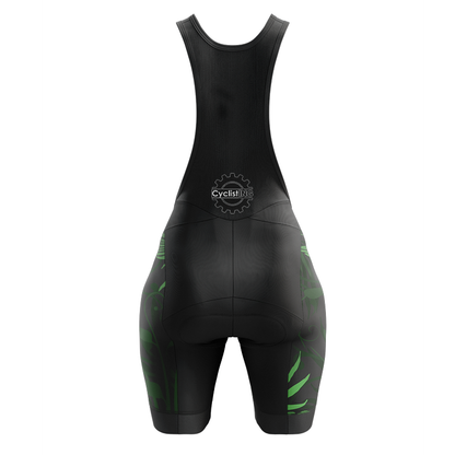 Dark Jungle Cycling Bib Short